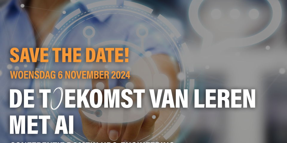 Save the Date! De toekomst van leren met AI